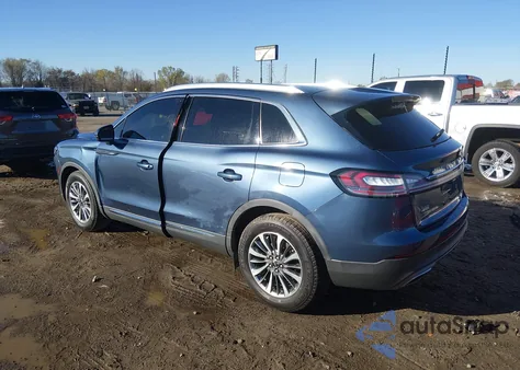 2019 Lincoln Nautilus Select z USA, uszkodzony, nr VIN 2LMPJ6K91KBL53147